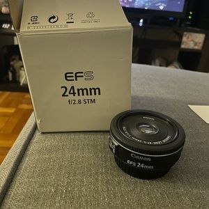 24mm canon pancake lens